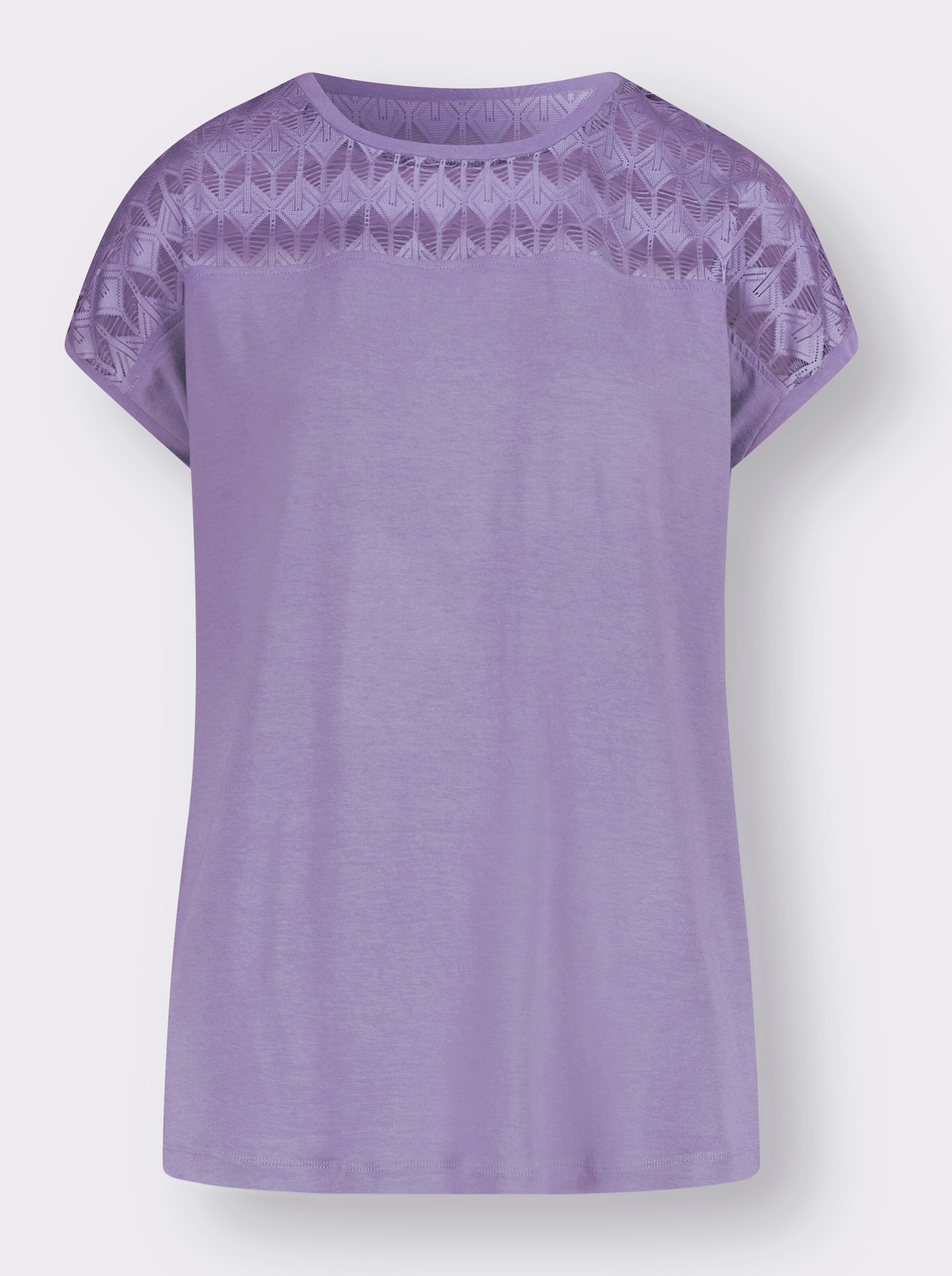 Rundhals-Shirt
