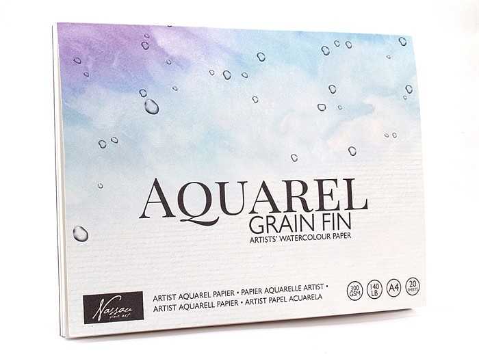 Aquarellblock A3 20 Blatt, 300g/m²