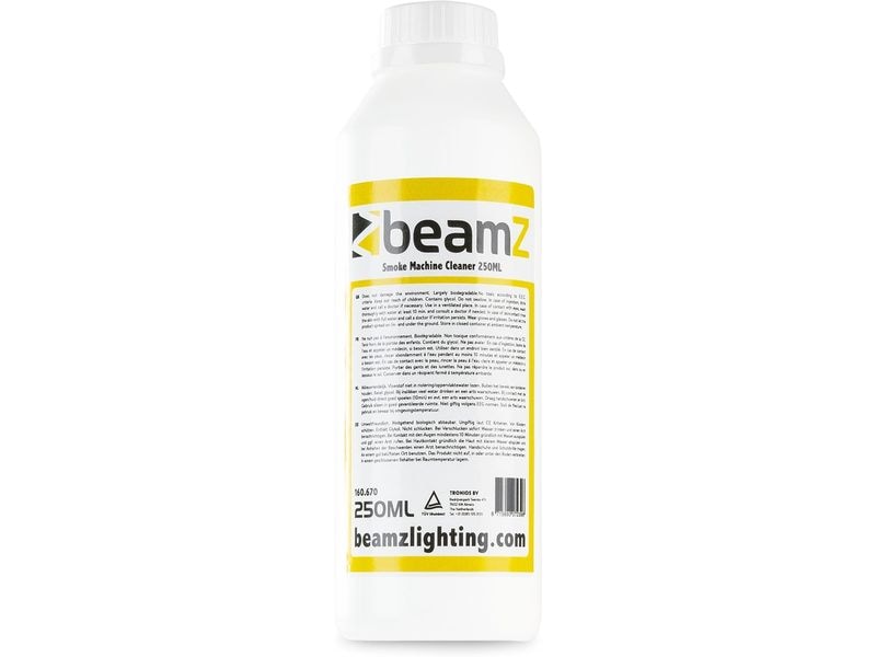 BeamZ Reinigungsmittel Smoke Machine Cleaner 0.25 l Reinigungsfluid für Nebelmaschinen, 250 ml