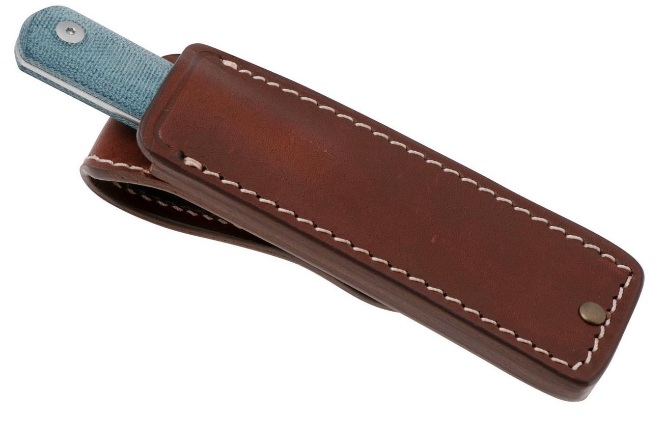 StraightLine Ally AL-DC Denim Canvas Micarta, vaststaand mes