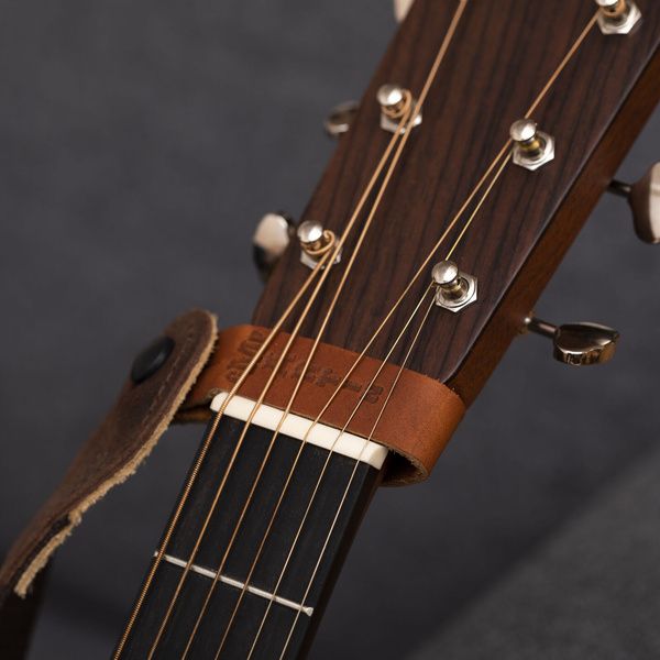 Martin Guitar Brown Headstock Tie