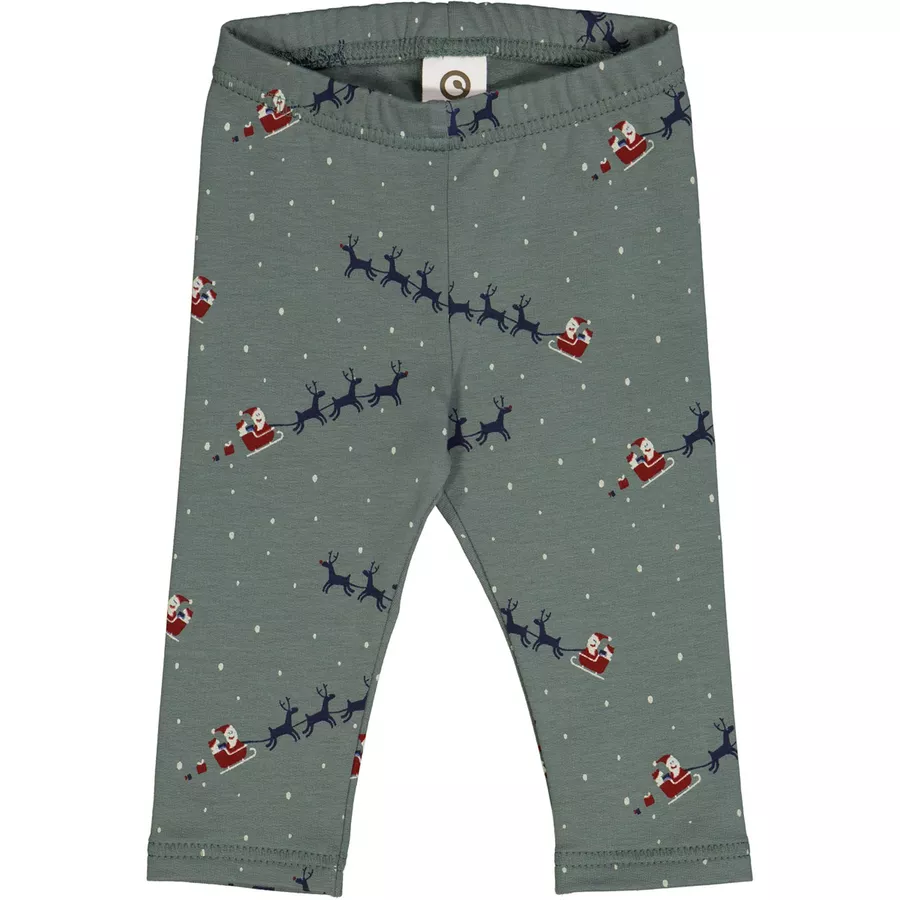 Müsli Babyleggings greenblueRusset