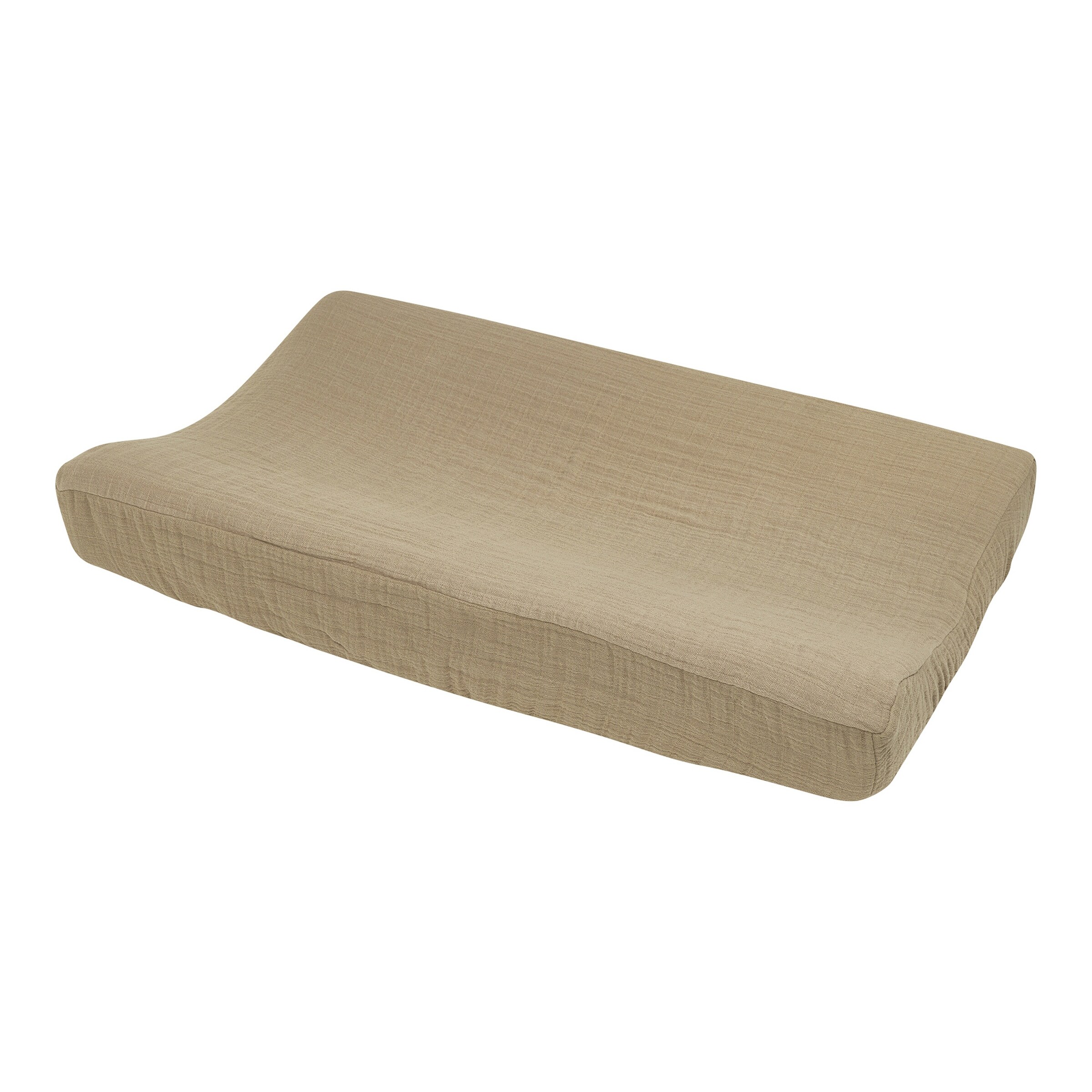 Meyco Baby Wickelauflagenbezug Musselin 50x70 cm Taupe
