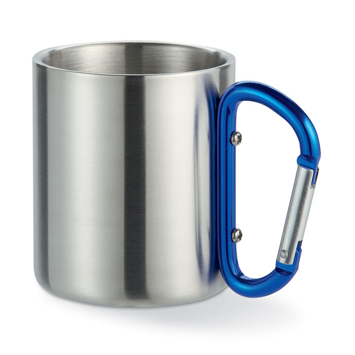 GiftRetail MO8313 - TRUMBO Mug acier et anse mousqueton