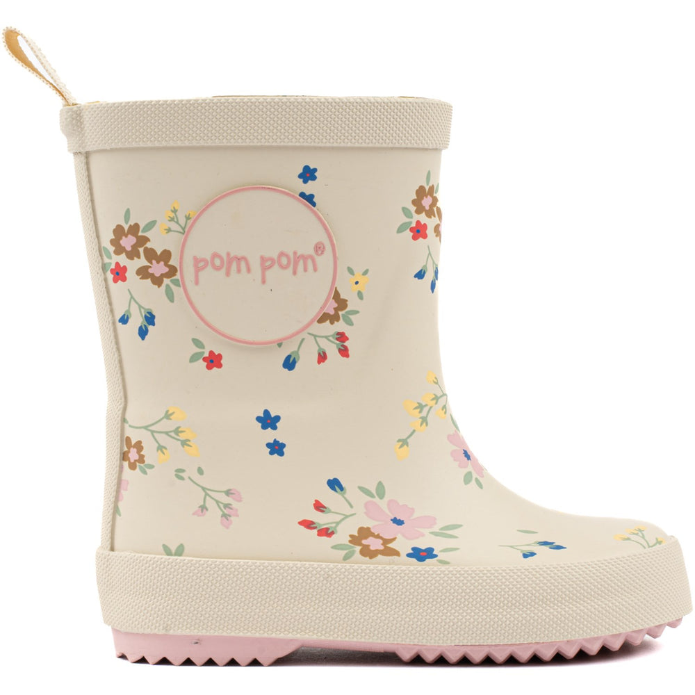 Køb Pom Pom Flower AOP Gummistøvler