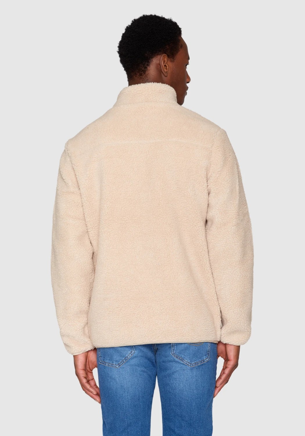 Knowledge Cotton Apparel Fleecejacke Teddy Zip Sweat Item Colour