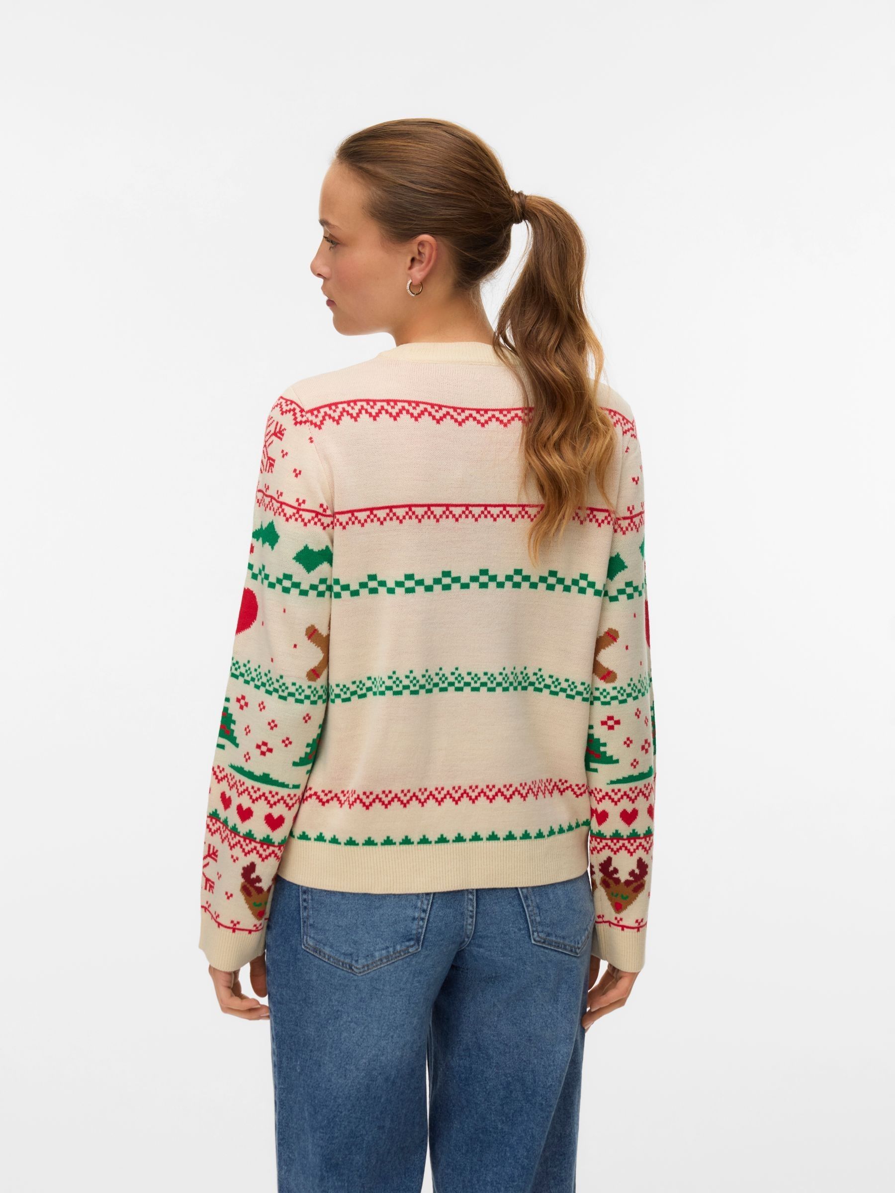 VERO MODA Gingerbread Novelty Christmas Jumper