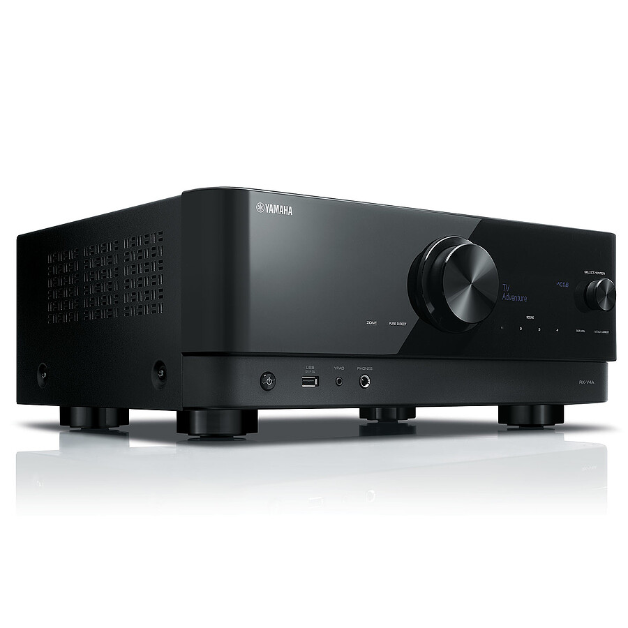 Yamaha RX-V4A Noir + Focal Dôme Flax Pack 5.1 Blanc