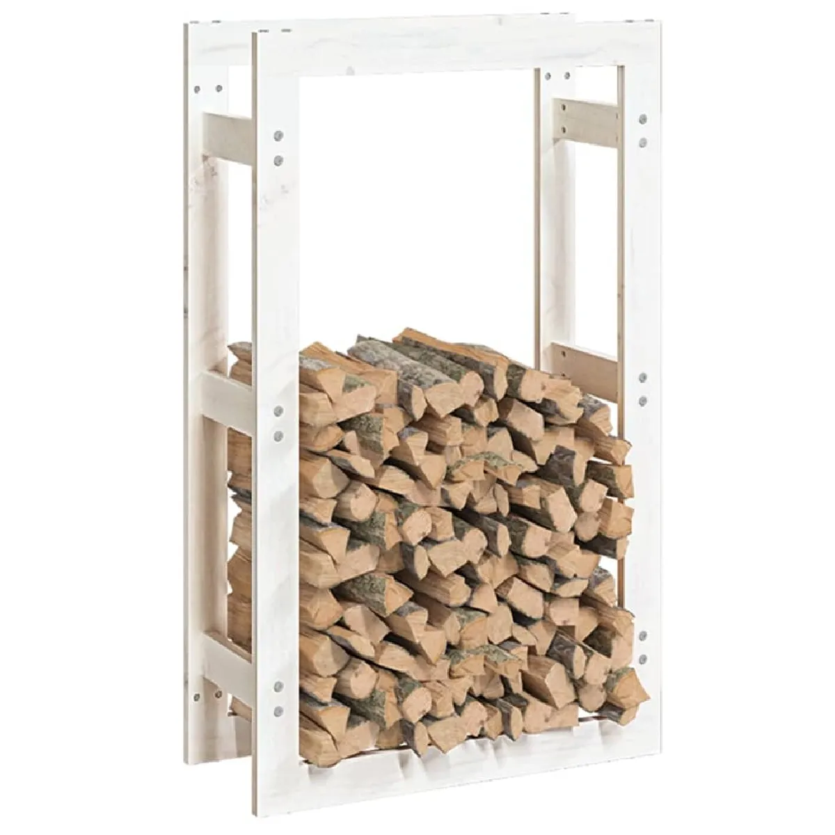 vidaXL Support bois - Bois de pin - 60x25x100 cm