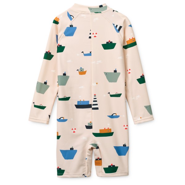 LIEWOOD - Kid's Max Printed L/S Swim Jumpsuit - Lycra