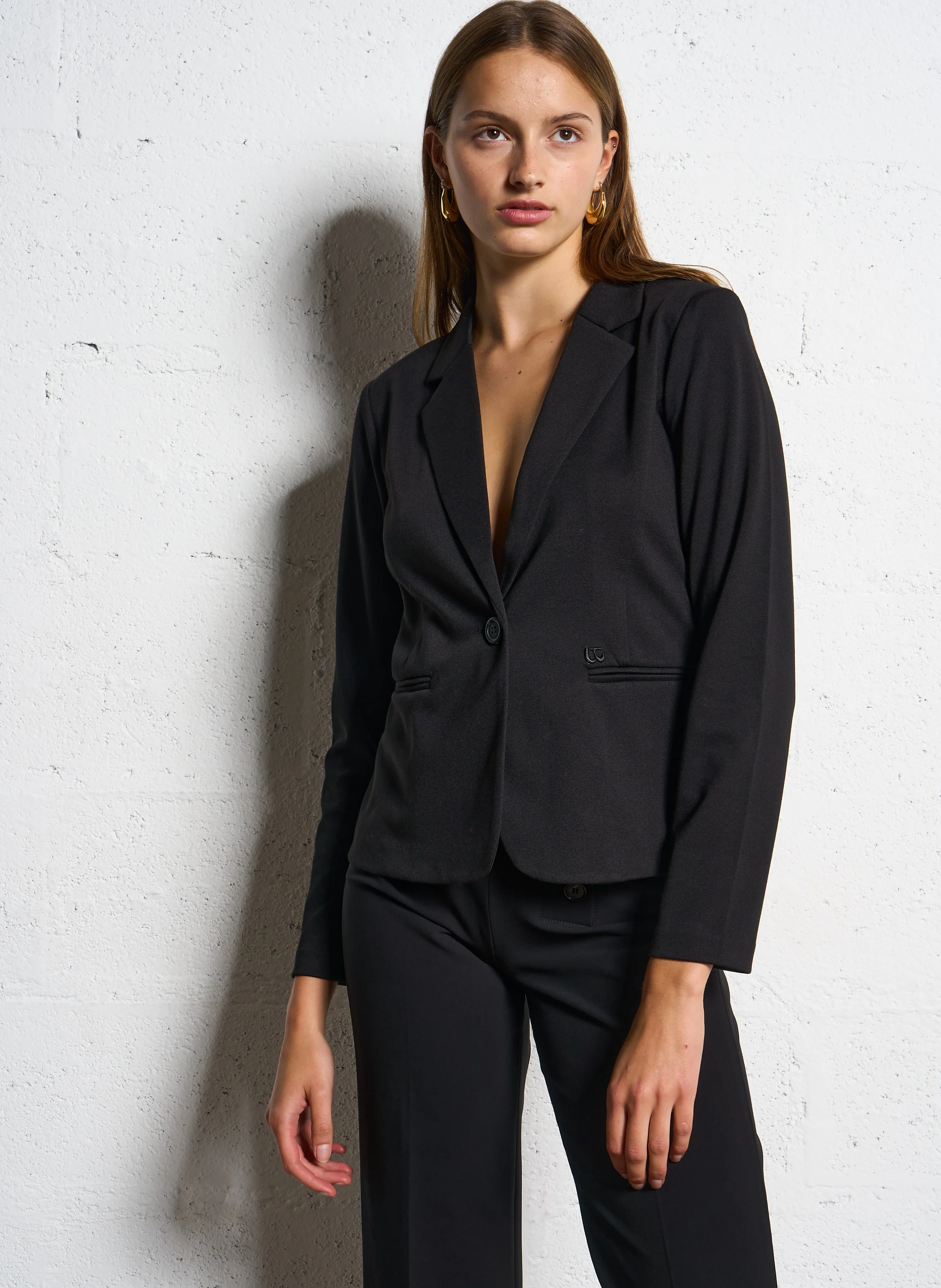 OSCAR - Veste de tailleur droite | Noir