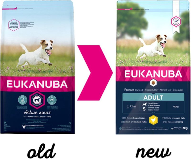 Eukanuba Active Adult Small Breed Kip - Hondenvoer - 3 kg