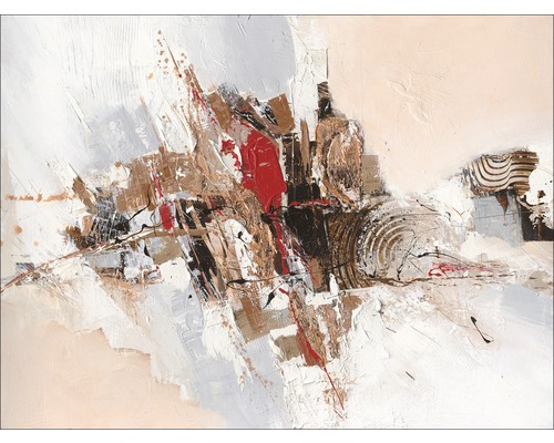 Canvasprint Elementen I 84x116 cm
