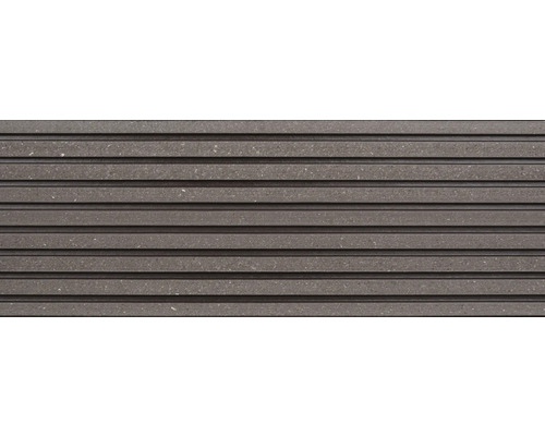 Konsta WPC terrasplanken Futura holle kamerprofiel geborsteld 26x145 mm (verkoop per meter van 1,00 m tot max. 6,00 m) donkerbruin
