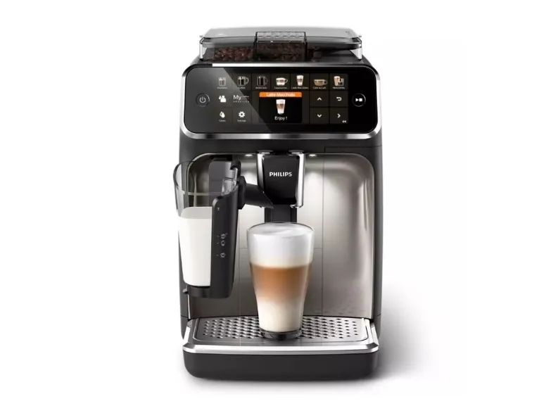 Philips 5500 series EP5547 - Automatisk kaffemaskine med capuccinatore - 15 bar - sort/krombelagt