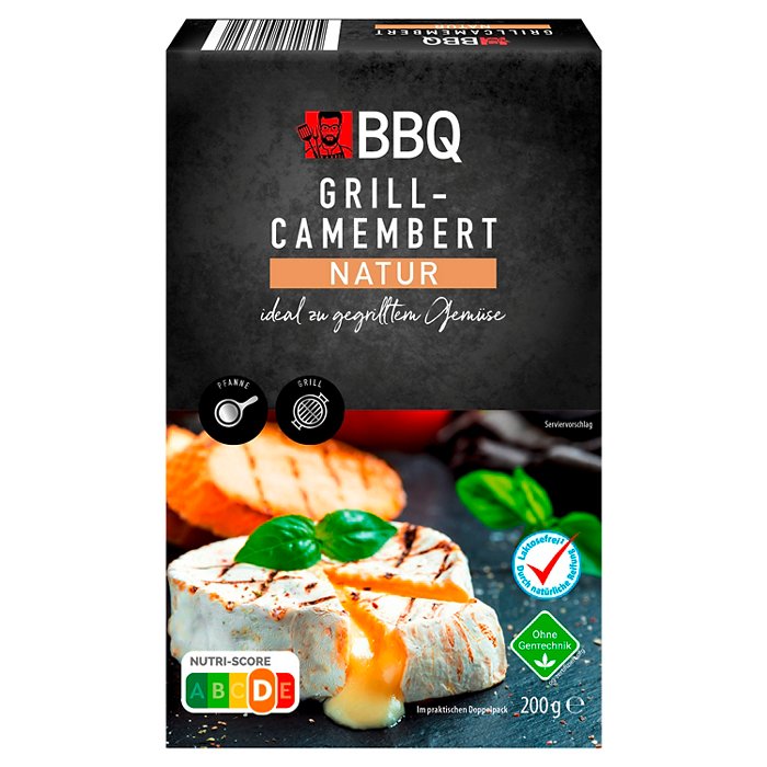BBQ Brat- und Grillkäsetaler 200 g, Camembert