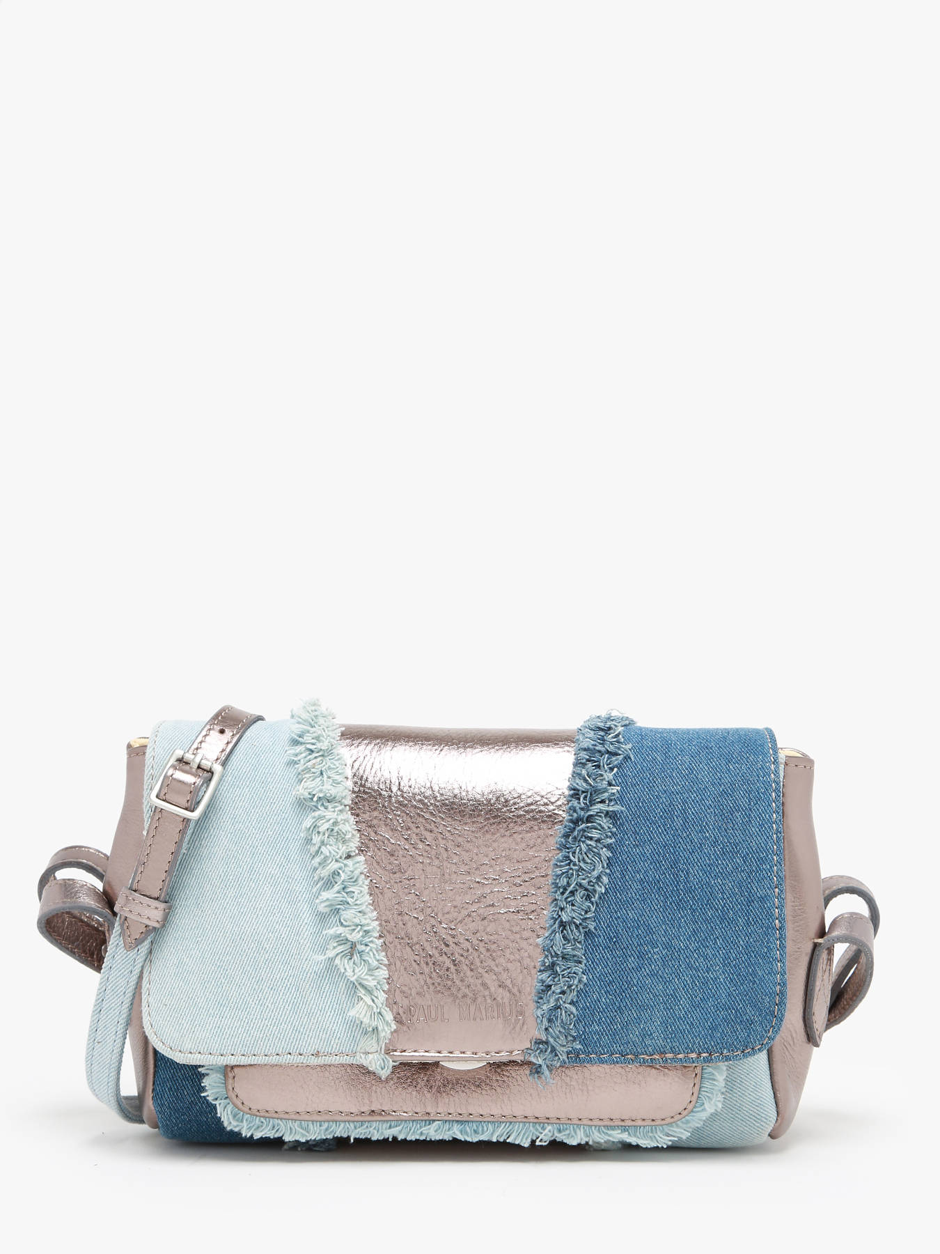 Sac Diane S Denim acier PAUL MARIUS