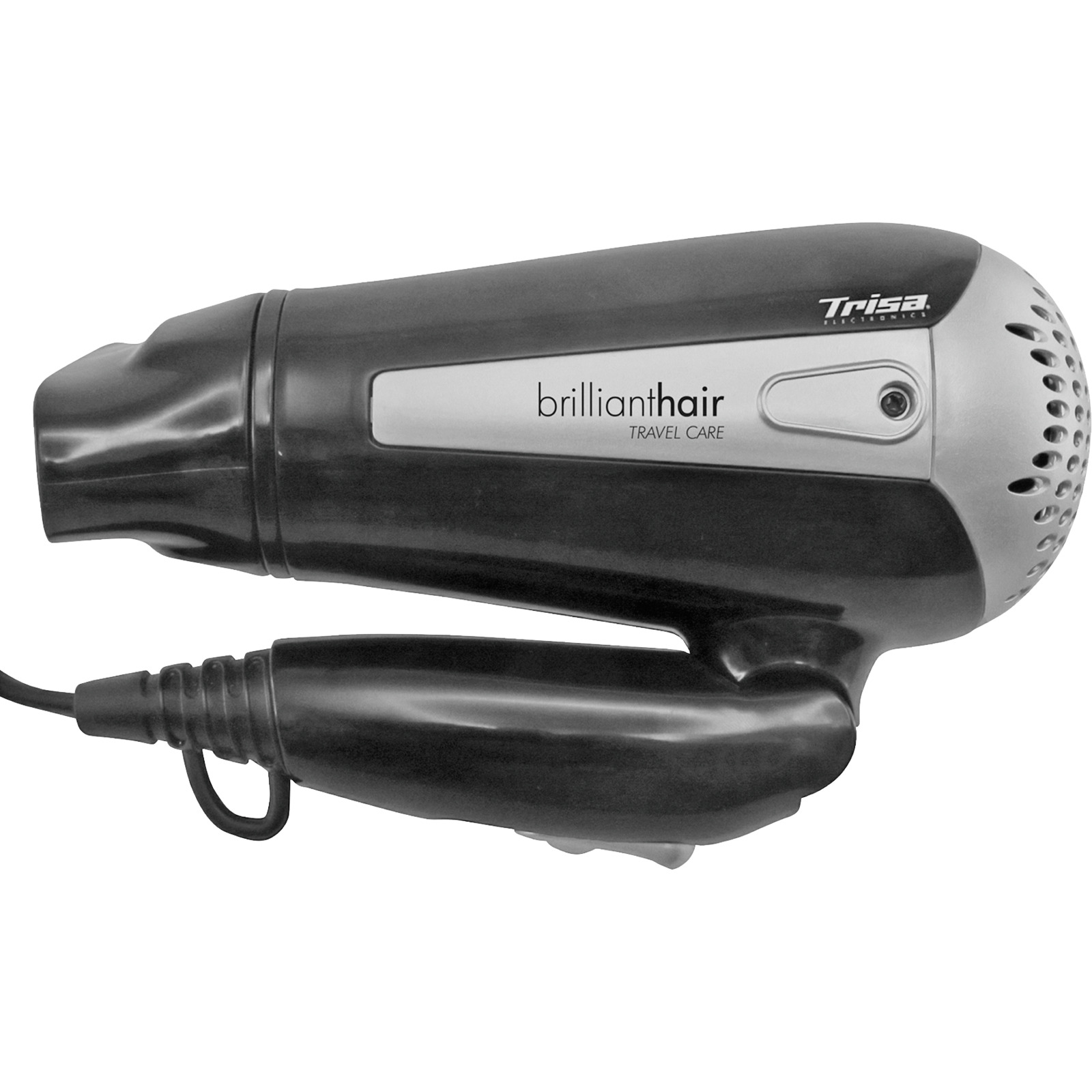 Trisa Reiseföhn Brilliant Hair travel care silber
