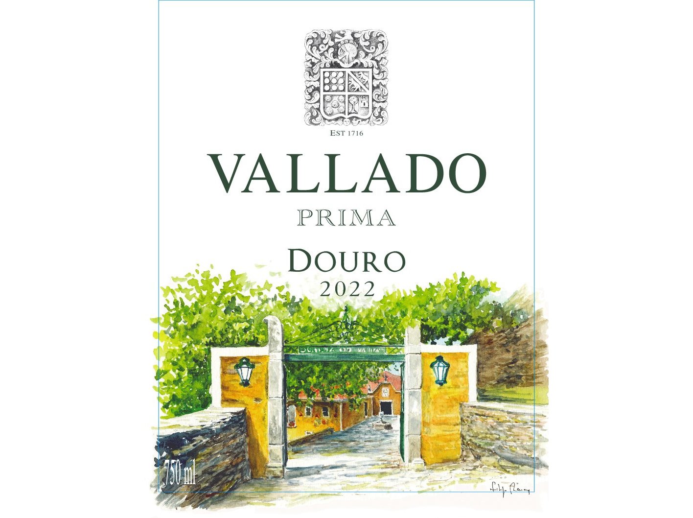 VINHO BRANCO VALLADO PRIMA DOURO 0.75L