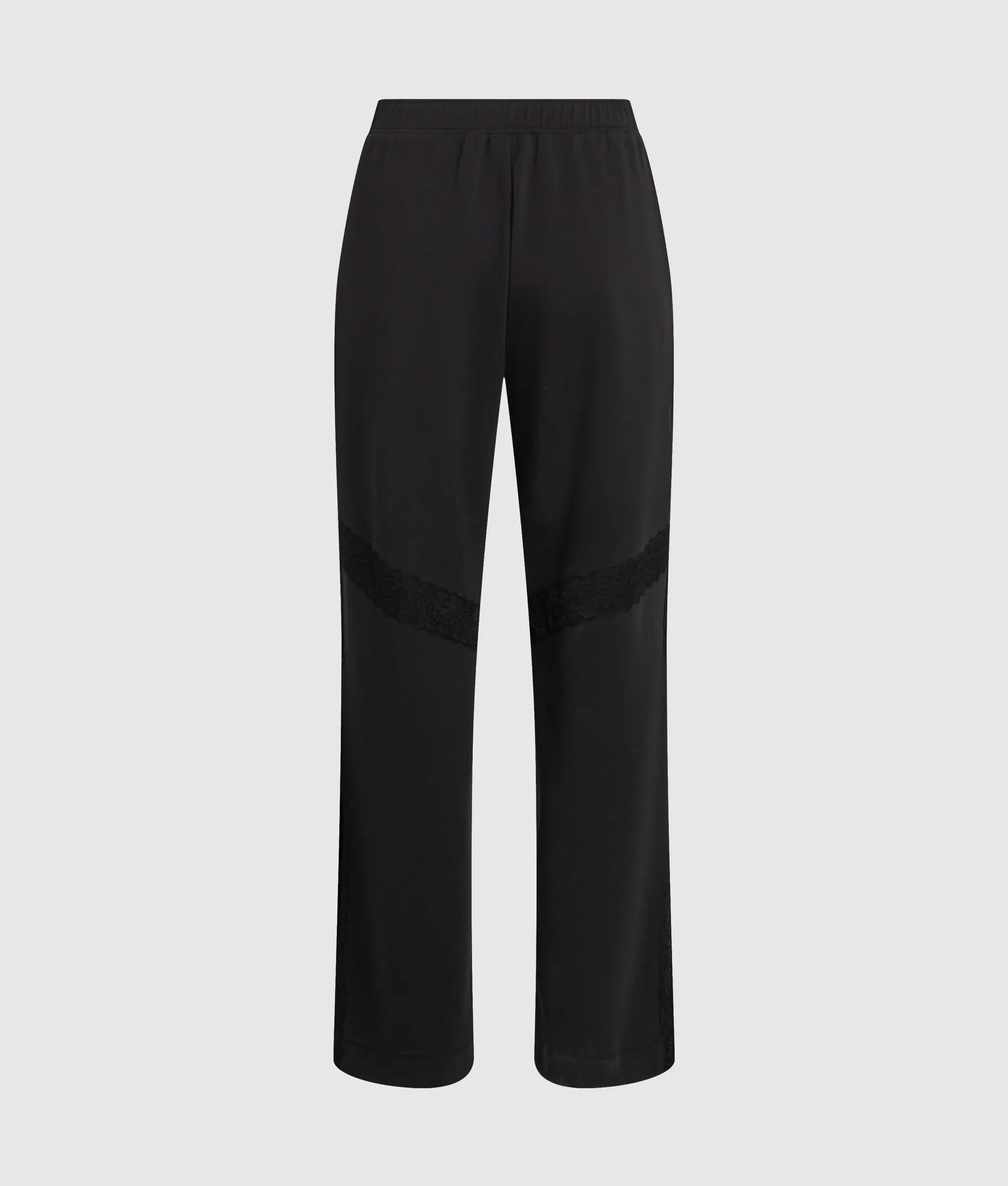 Kanten detail joggingbroek