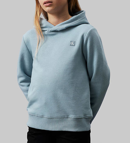 Calvin Klein Kapuzenpullover - Monogramm Mini Abzeichen - verbla