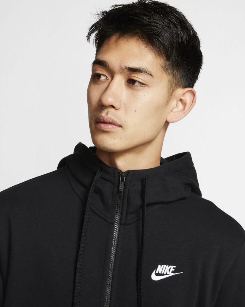 Sweat à capuche Nike Sportswear Club Fleece Noir pour homme