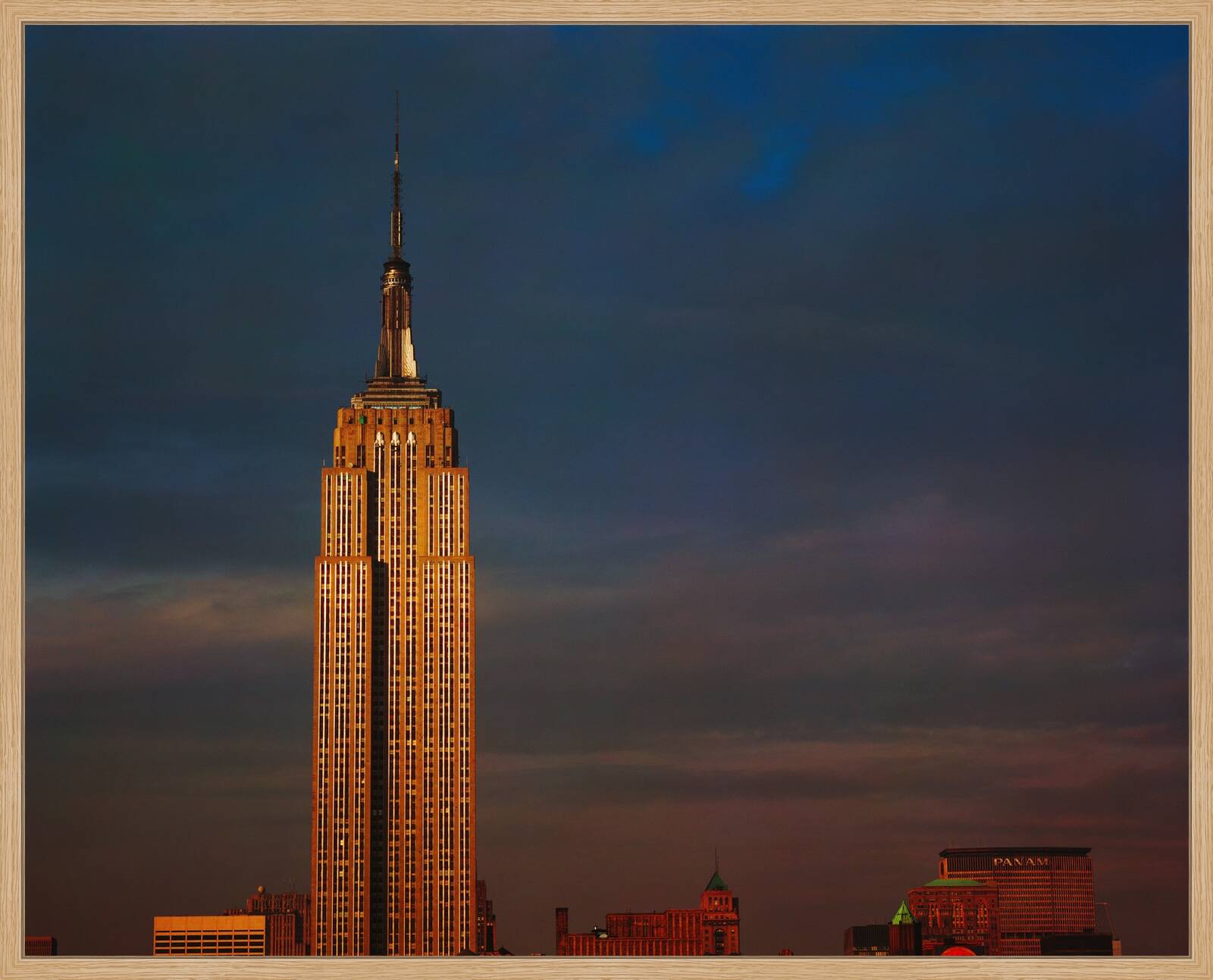 Empire State Building by Reinhart Wolf - Limited Edition. Edition of: 100. Archive Stamp.