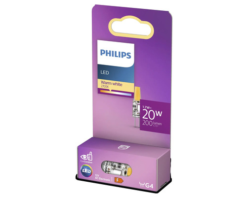 LED-pinlamp G4/2 W (20W) 200 lm helder 2700 K warm wit 12V