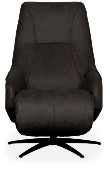 Relaxfauteuil Antraciet SX-84.003 Odense B68 x D87 x H110 cm
