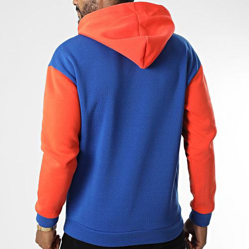 Sweat Capuche UY941 Bleu Roi Orange