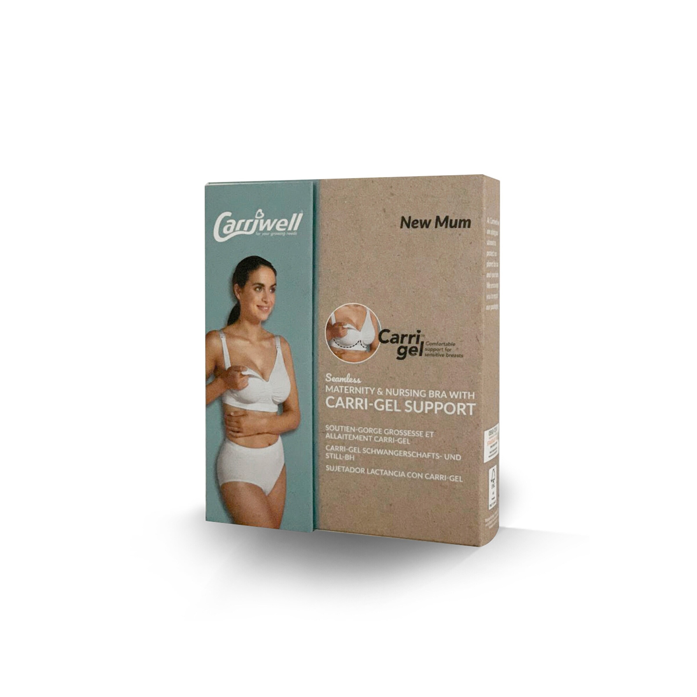 Carriwell Umstands- und Still-BH Carri-Gel beige