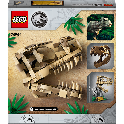 LEGO Jurassic World Dinosaurfossiler: T. Rex-Kranium - 76964