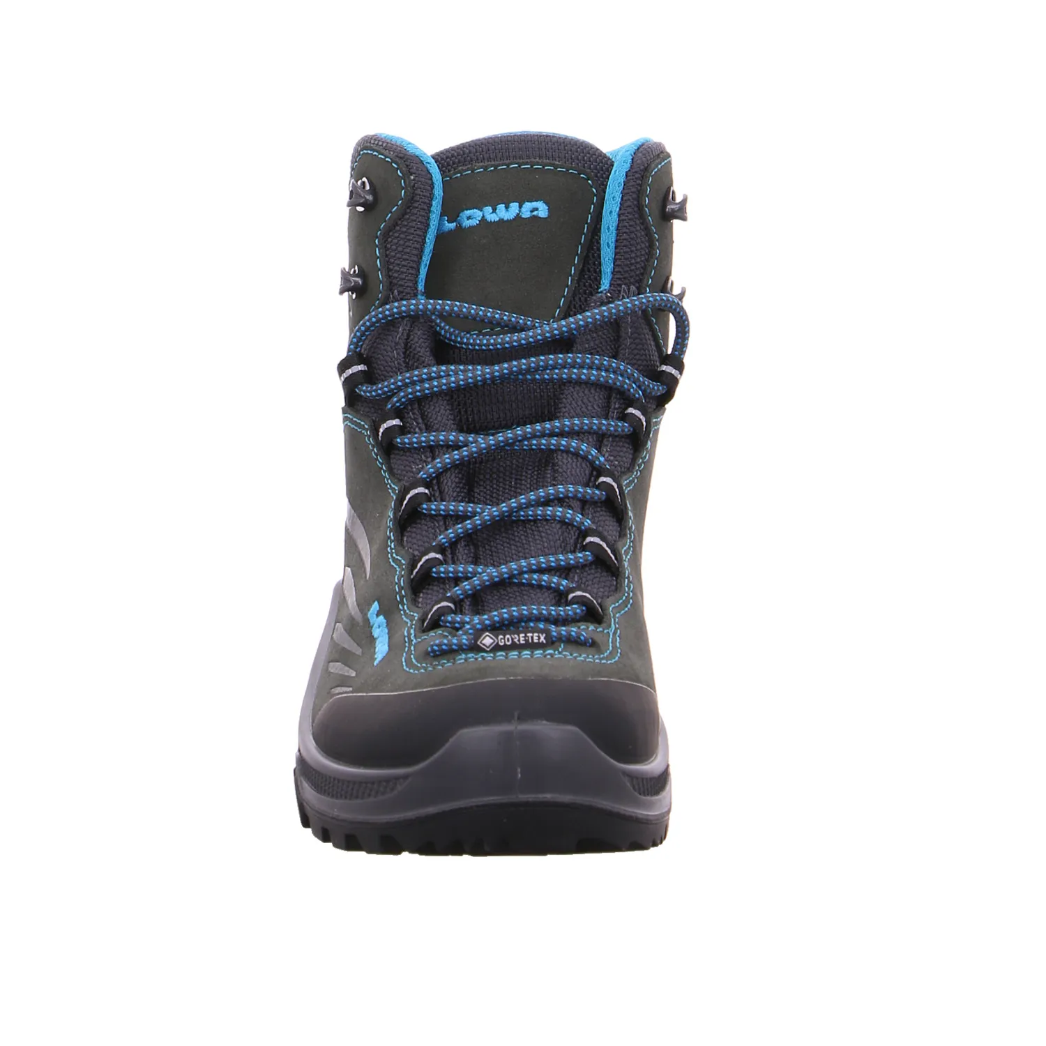 LOWA Kinder-Wanderschuhe Anthrazit Textil