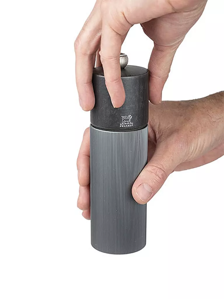PEUGEOT Pfeffermühle 18cm LINE Alu / Carbon Grau grau