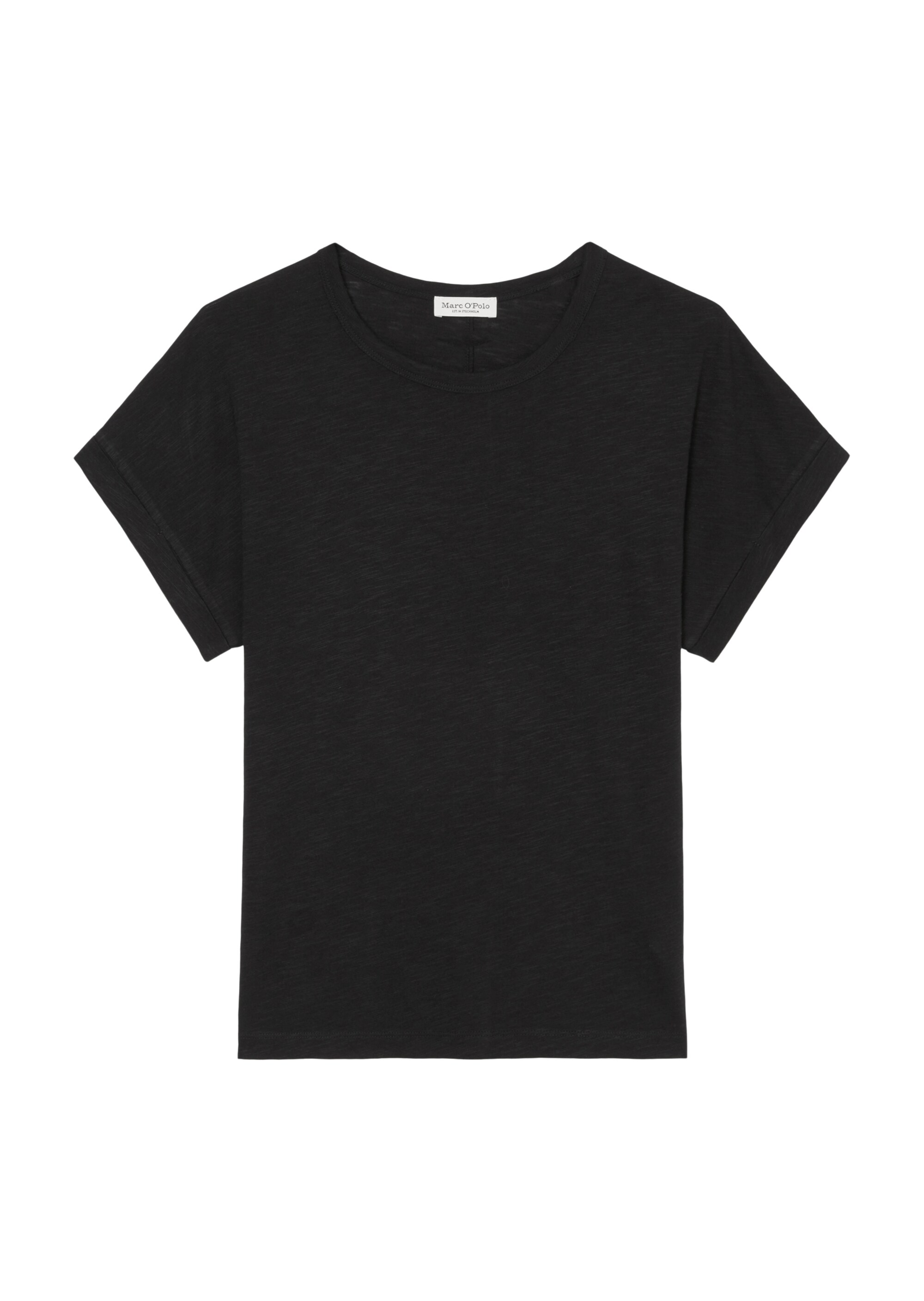 T-Shirt loose aus Slub-Jersey