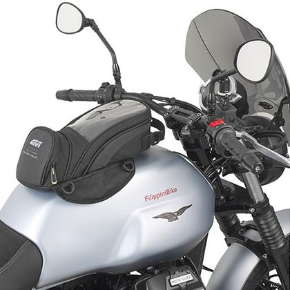 Sacoche réservoir Givi EA138B système Sangles/Aimants (6 litres) Universel - Noir