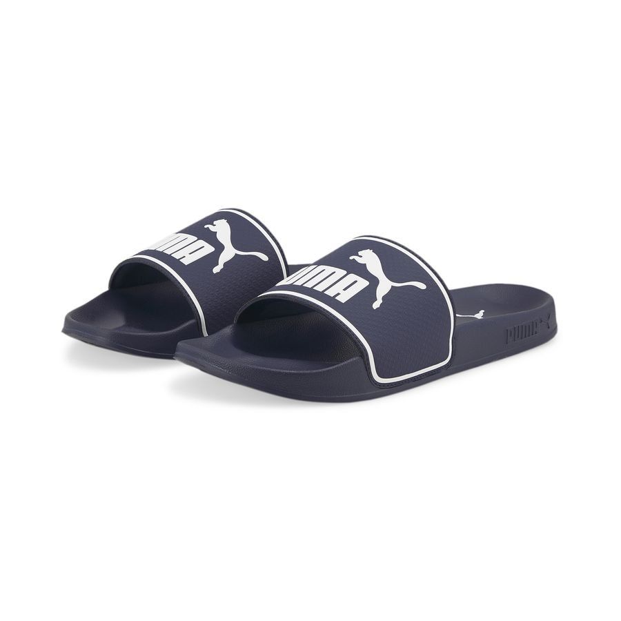 PUMA Claquettes Leadcat 2.0 - Bleu Marine/Blanc