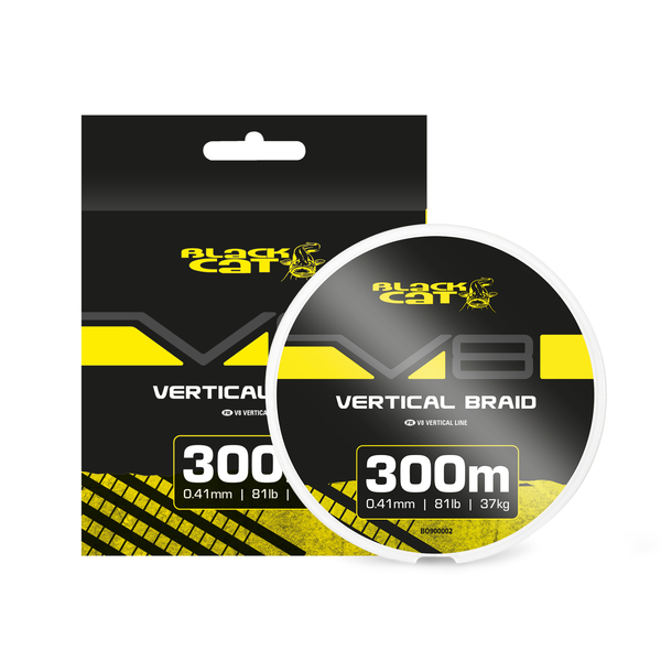 Tresse silure Black Cat V8-Line (300m)