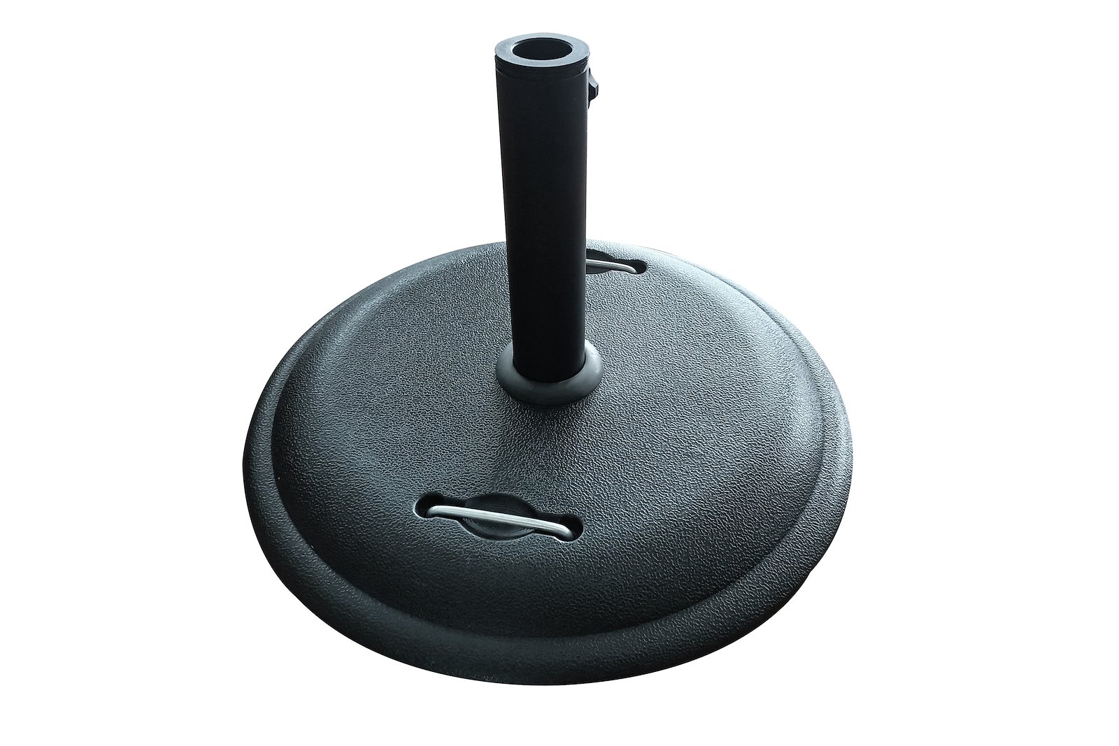 Parasollfot Sort plast. 25 kg.