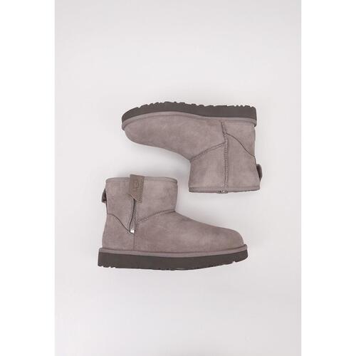 UGG - Classic Mini Bailey Zip Gris