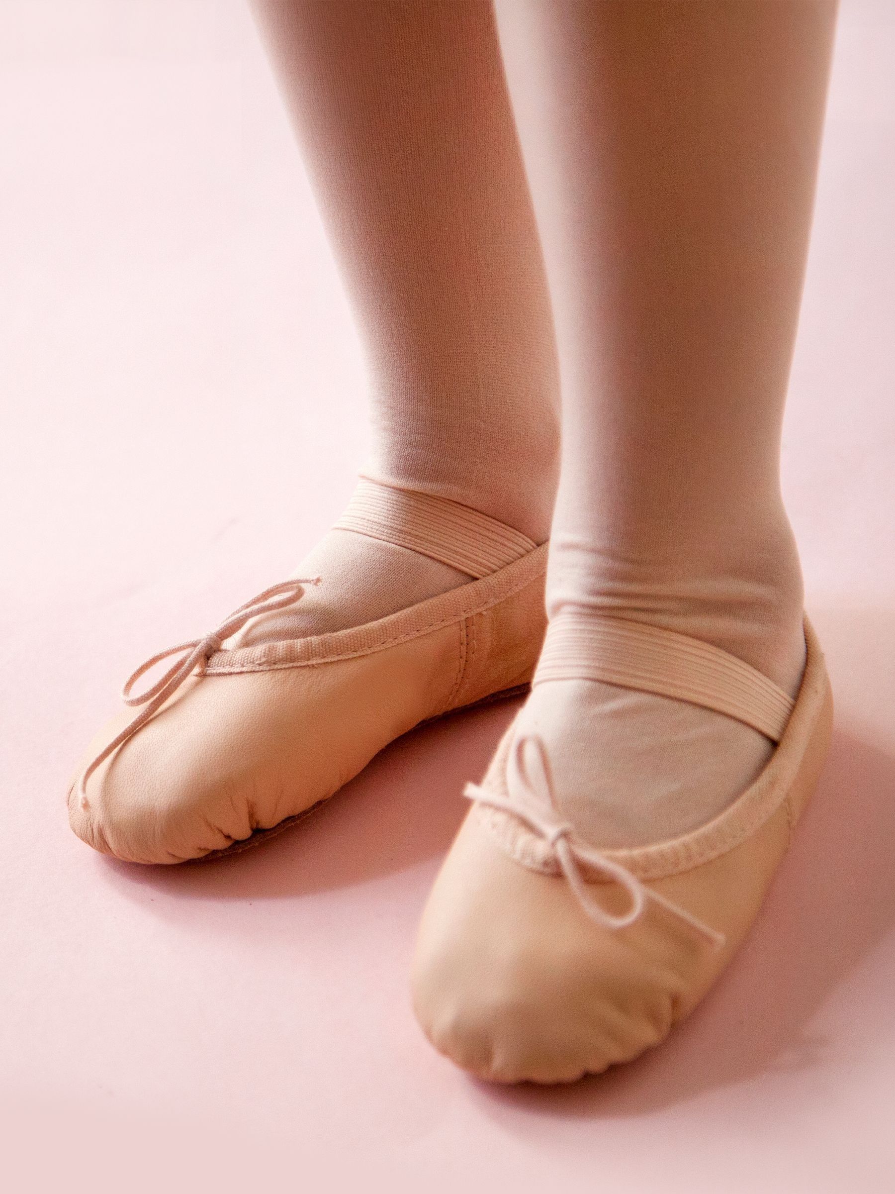 Trotters London - Roze Bloch ballerina's