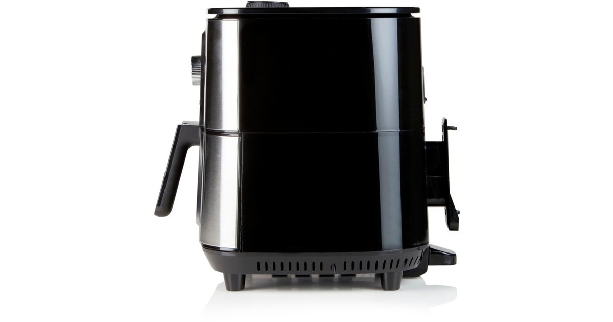 DomoDeli-fryer DO536FR  heteluchtfriteuse  (Inox/zwart, 5.5 Liter)