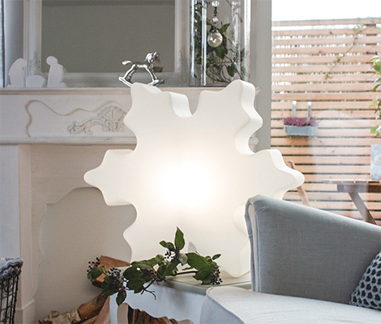 8 seasons design LED-Schneeflocke, 60 cm