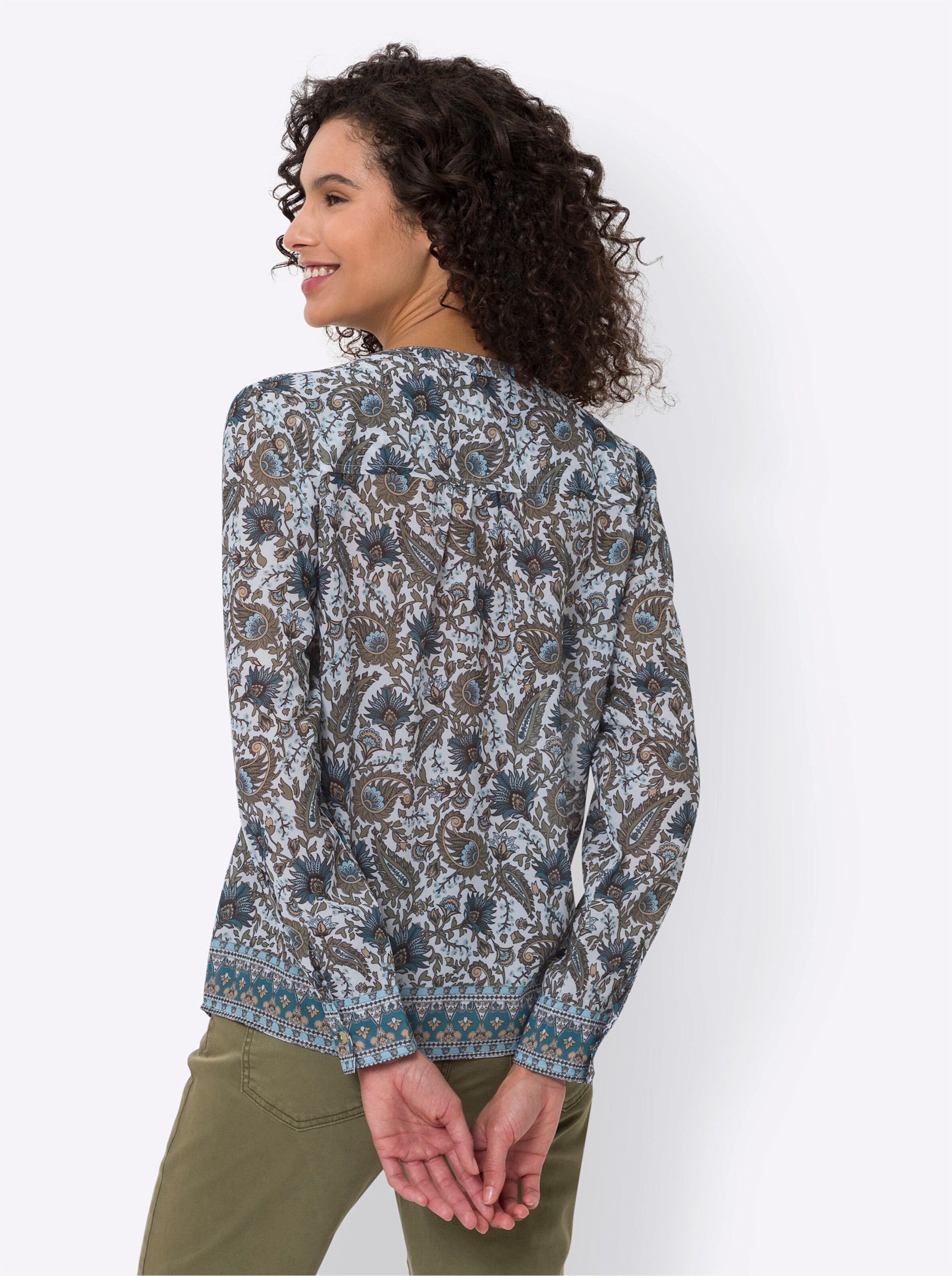 Druckbluse