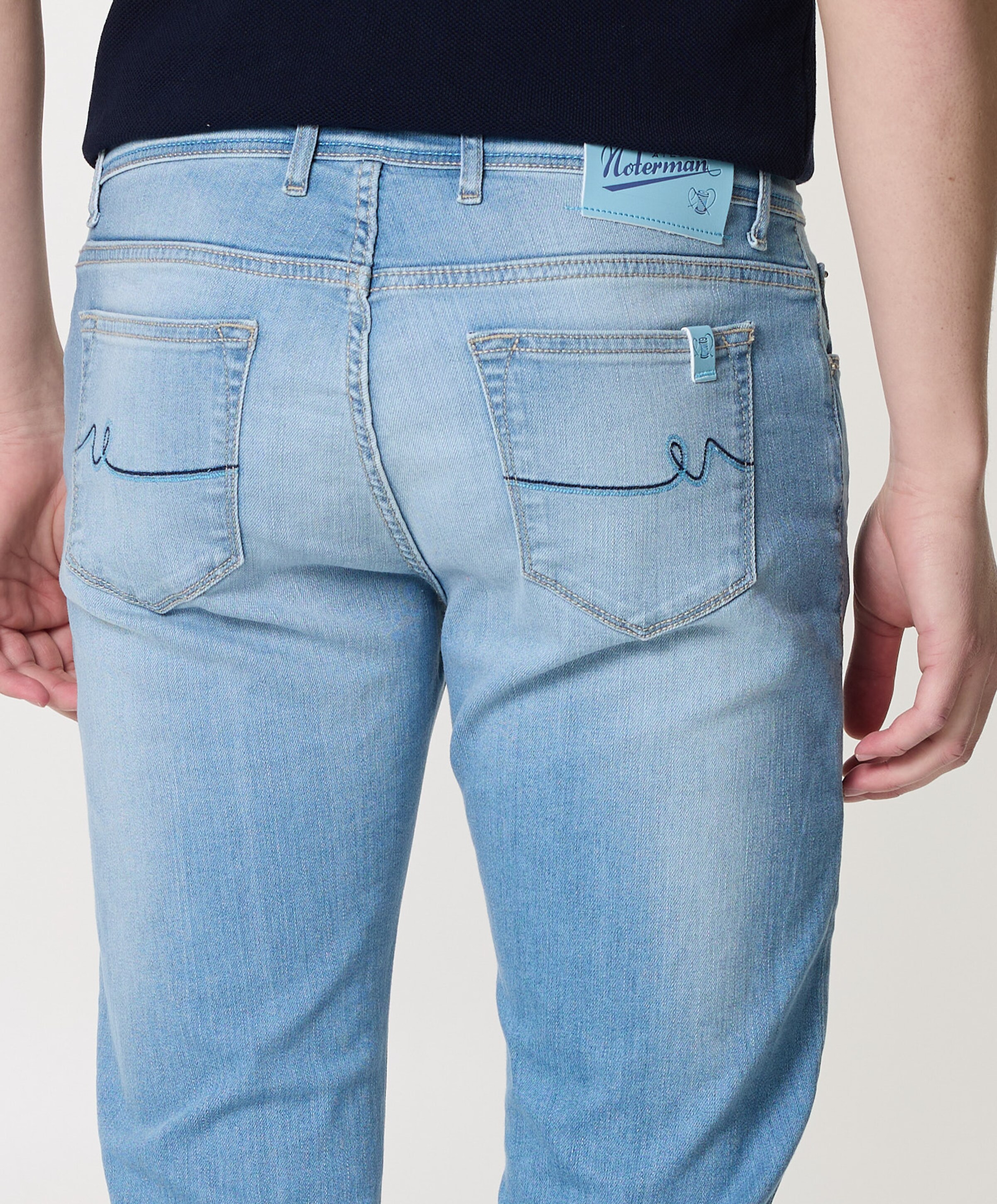 Atelier Noterman heren jeans blauw
