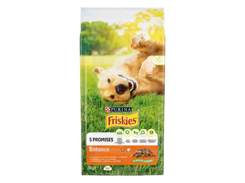 RAÇÃO PARA CÃO FRISKIES BALANCE 9KG