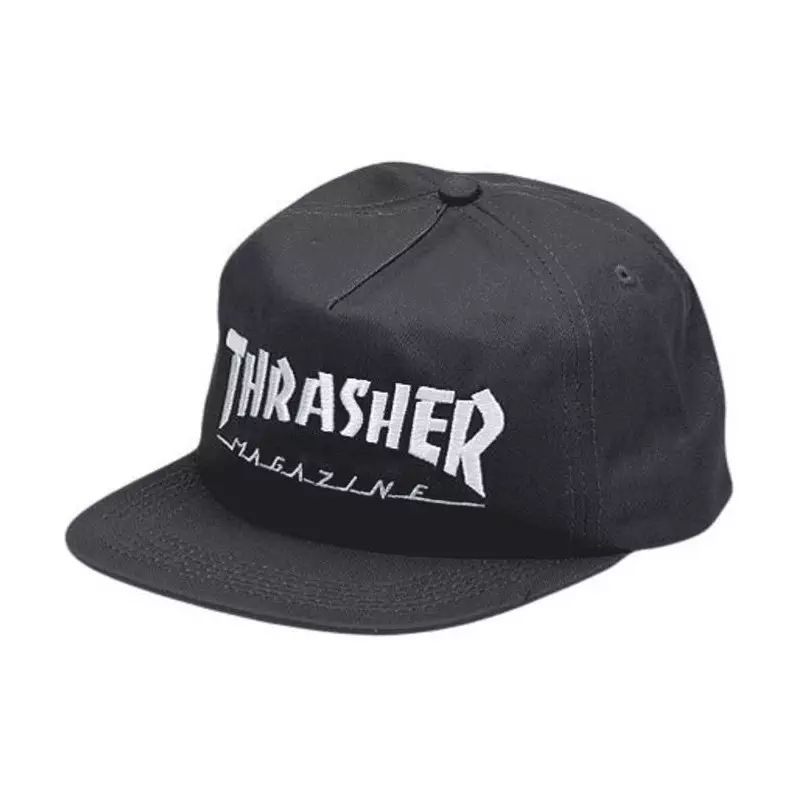 Casquette THRASHER magazine logo two-tone grey