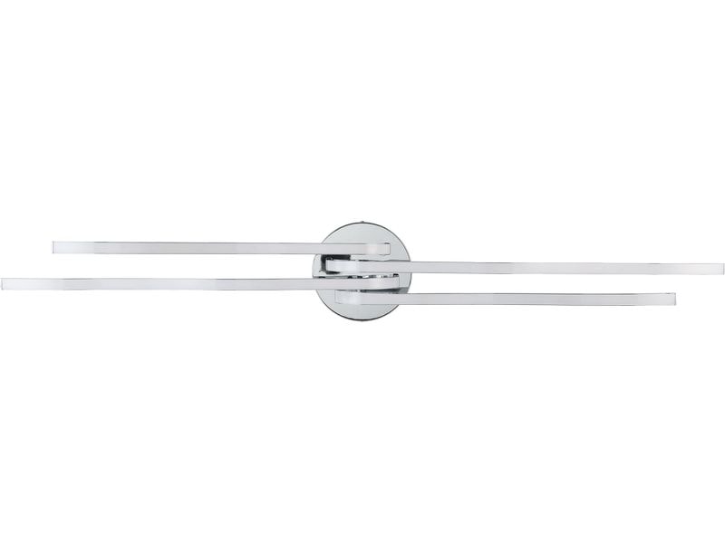 EGLO Leuchten Wand-/Deckenleuchte RONCADE LED 37W 3000K Sil Moderne LED Wand-/Deckenleuchte mit warmweissem Licht, ideal für Wohn- und Schlafzimmer
