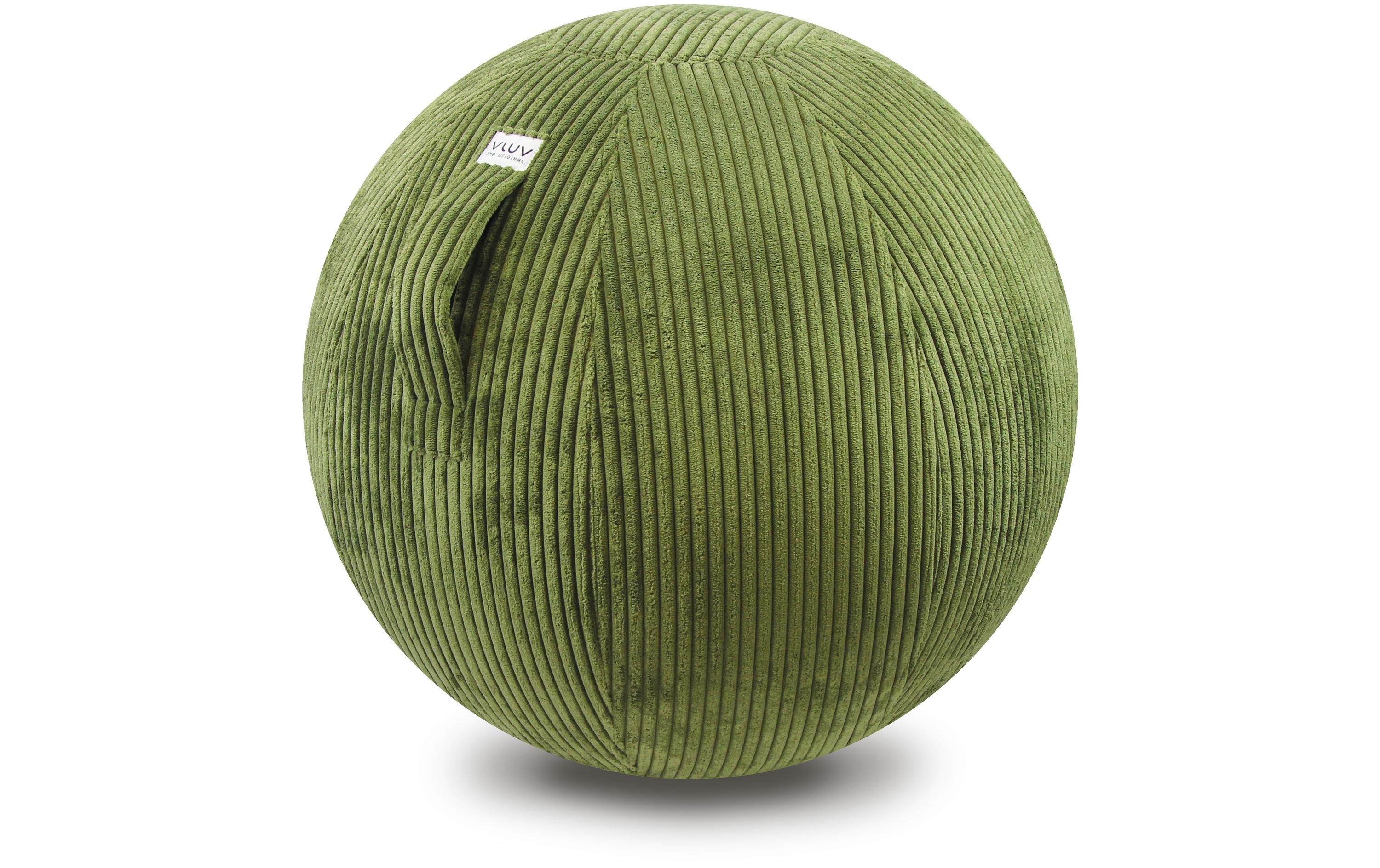 Sitzball Vlip Ø 60-65 cm, Olivgrün<br>Sitzball aus Stoff