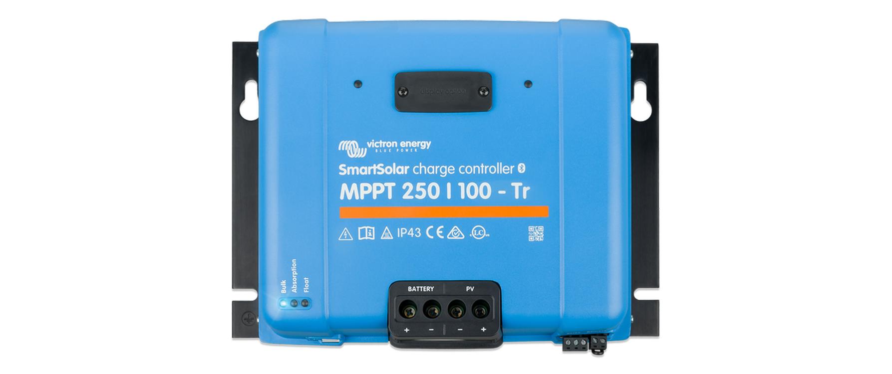 Solarladeregler SmartSolar 250/100, 12-48 V 100A TR VE.CAN<br>MPPT- Regler mit einem Wirkungsgrad von über 99%